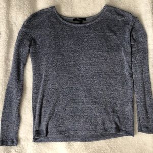 Long sleeve blue shirt